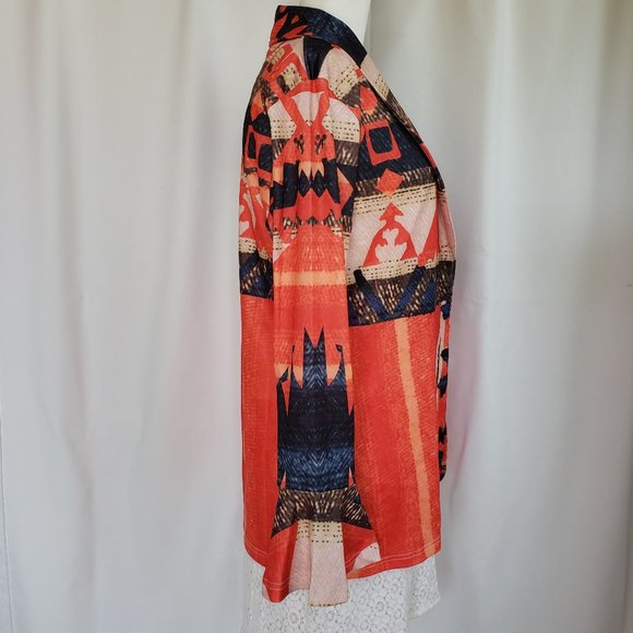 Fluted sleeve MISSLOOK Lightweight Stretchy Bell sleeves Blazer - Picture 6 of 12